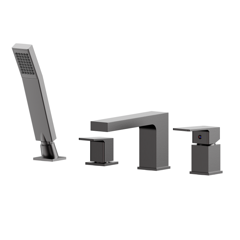 Bateria wannowa 4-otworowa ARS SATIN COPPER