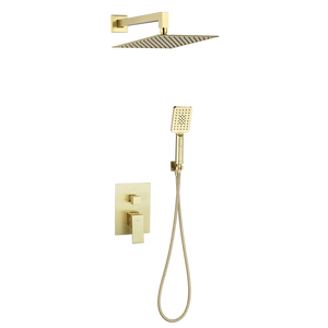 Zestaw natryskowy podtynkowy ARS BRUSHED GOLD