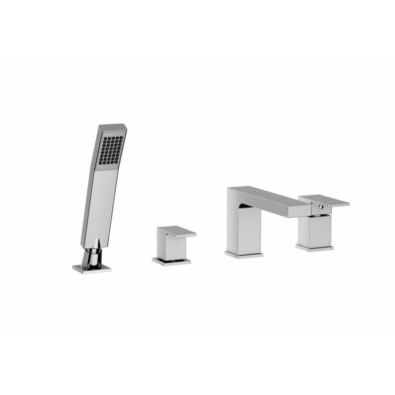 Bateria wannowa 4-otworowa ARS chrom.