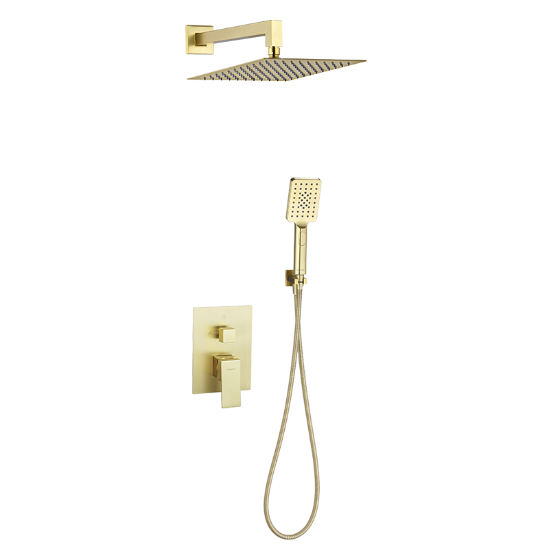 Zestaw natryskowy podtynkowy ARS BRUSHED GOLD