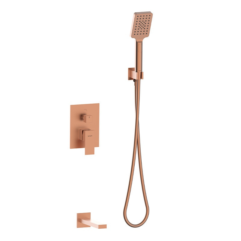 Zestaw natryskowy podtynkowy ARS SATIN COPPER